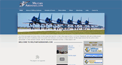 Desktop Screenshot of militaryairshows.com