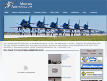 Tablet Screenshot of militaryairshows.com